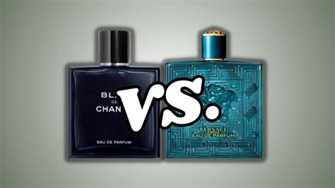 versace eros vs blu chanel|versace vs bleu.